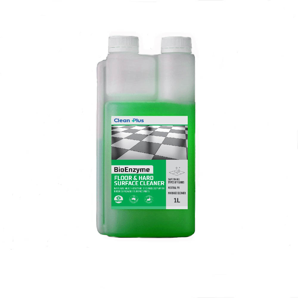 Image for CLEAN PLUS BIOENZYME FLOOR AND HARD SURFACE CLEANER 1 LITRE from Clipboard Stationers & Art Supplies