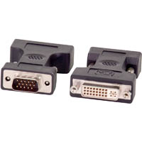 comsol displayport adapter dvi female to hd15 pin vga male
