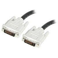 comsol dvi-d digital dual link cable male to male 20m white