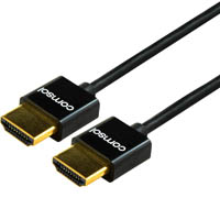 comsol super slim high speed hdmi cable with ethernet male to male 2m