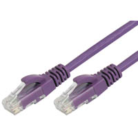 comsol rj45 patch cable cat6 500mm purple