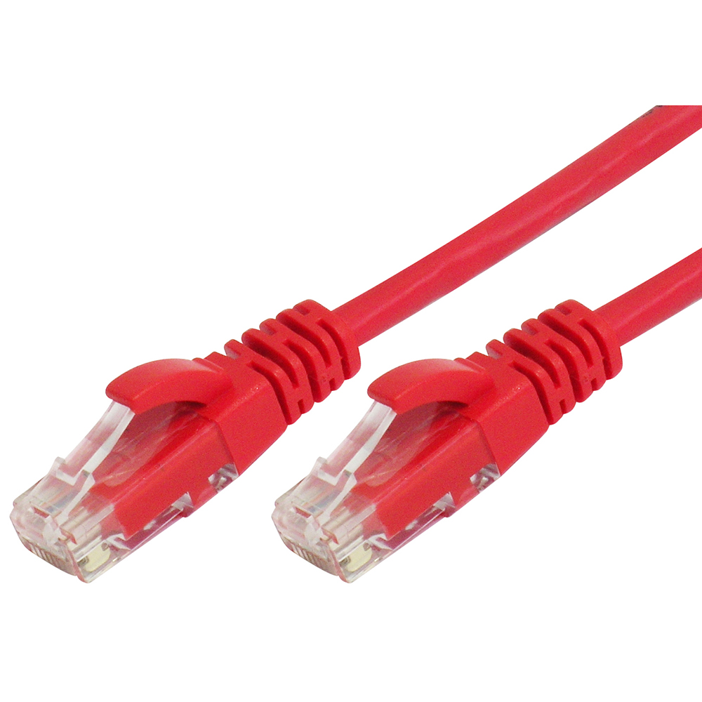 Image for COMSOL RJ45 PATCH CABLE CAT6 1M RED from Office Heaven