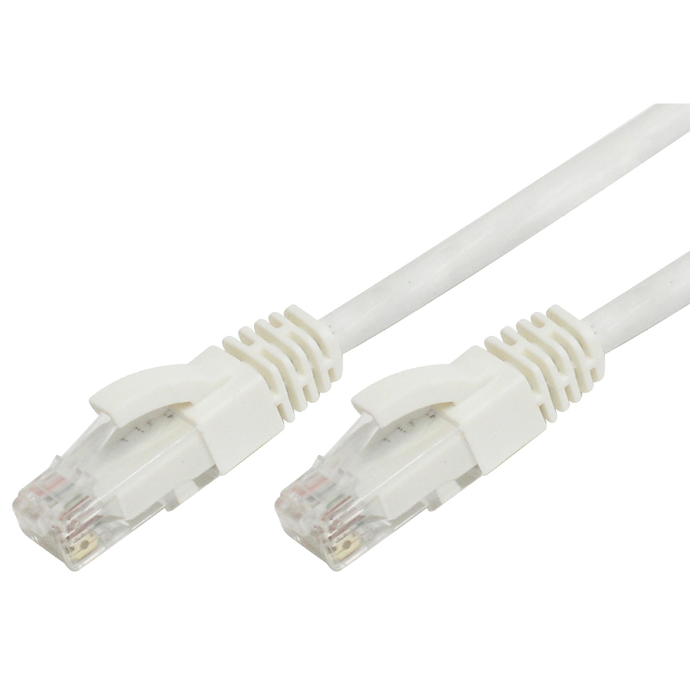 Image for COMSOL RJ45 PATCH CABLE CAT6 500MM WHITE from Office Heaven