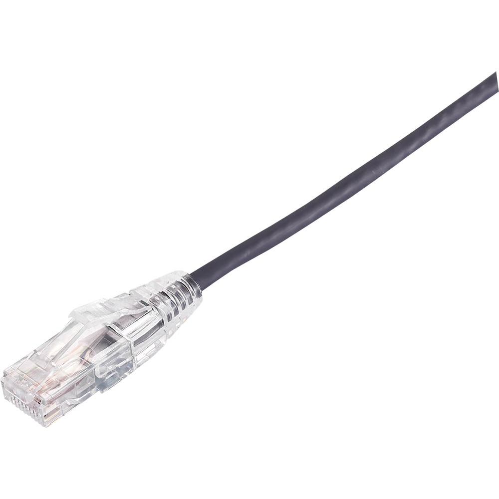 Image for COMSOL ULTRA THIN SNAGLESS PATCH CABLE CAT6A 10GBE UTP 300MM PURPLE from That Office Place PICTON