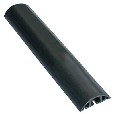 Image for MATTEK CABLE PROTECTOR 3 CHANNEL PVC 2500 X 68MM BLACK from Prime Office Supplies