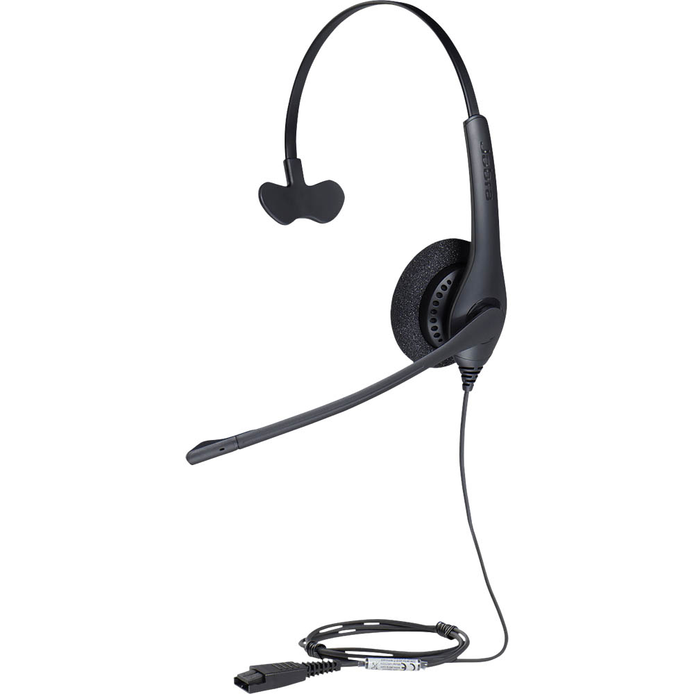 Image for JABRA BIZ 1500 MONO QD CORDED HEADSET from Prime Office Supplies