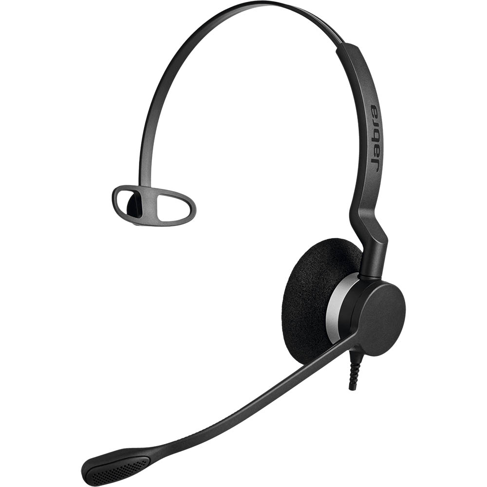 Image for JABRA BIZ 2300 MONO QD CORDED HEADSET from Clipboard Stationers & Art Supplies