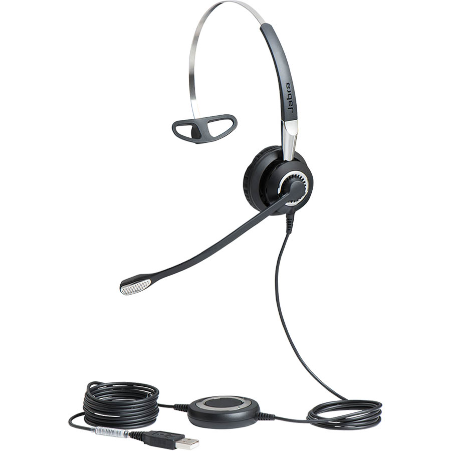 Image for JABRA BIZ 2400 II MONO 3-IN-1 USB CORDED HEADSET from Clipboard Stationers & Art Supplies