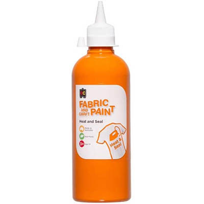 Image for EDUCATIONAL COLOURS FABRIC AND CRAFT PAINT 500ML ORANGE from Australian Stationery Supplies