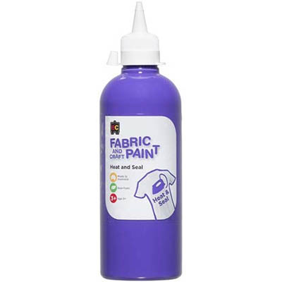 Image for EDUCATIONAL COLOURS FABRIC AND CRAFT PAINT 500ML PURPLE from Mercury Business Supplies