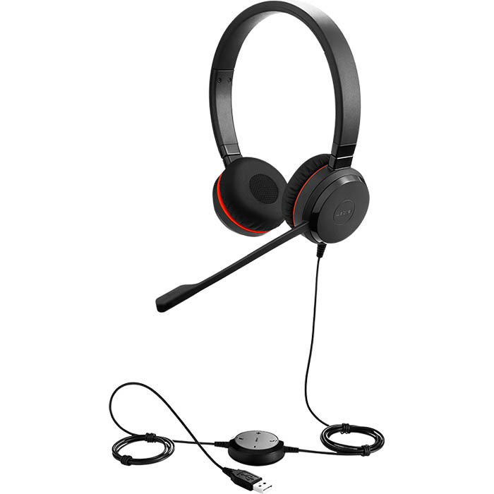 Image for JABRA EVOLVE 30 II UC STEREO HEADSET from Clipboard Stationers & Art Supplies