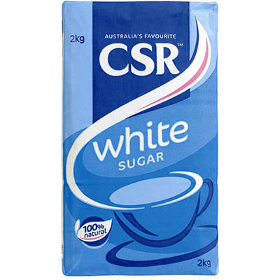 Image for CSR WHITE SUGAR 2KG from ALLBIZ Office Supplies