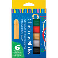 zart basics christmas slicks assorted pack 6