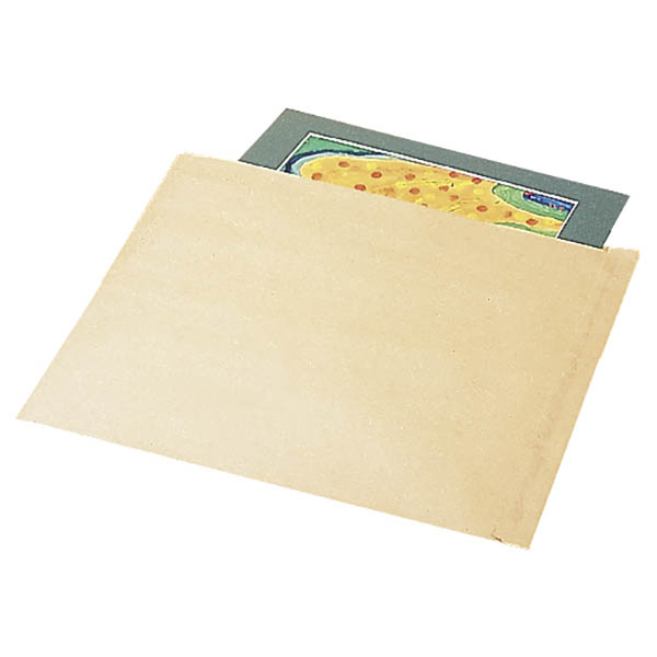 Image for ZART KRAFT FOLIO BAG A3 NATURAL BROWN from Mitronics Corporation