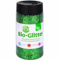 zart eco bio glitter 200g green