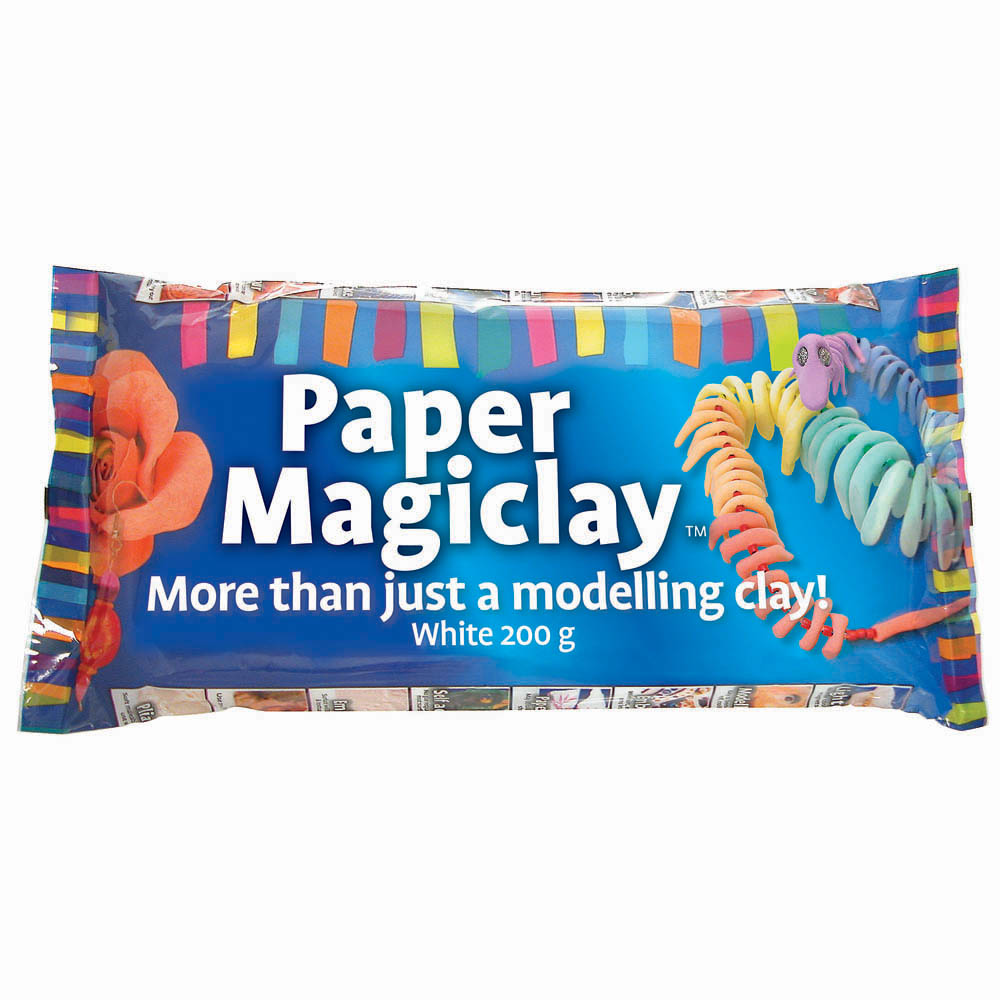 Image for PAPER MAGICLAY® MODELLING COMPOUND 200G WHITE from Office Heaven