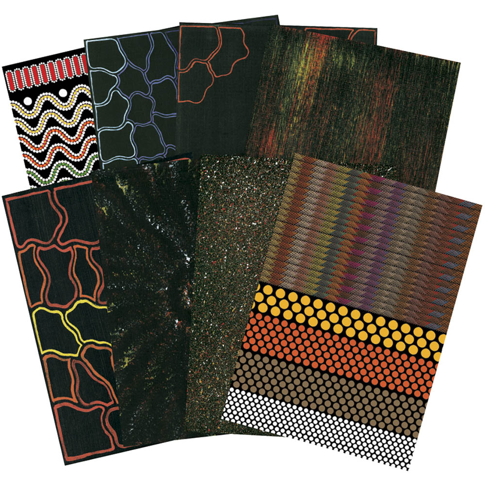 Image for ZART ABORIGINAL AUSTRALIAN PAPER A4 PACK 40 from Clipboard Stationers & Art Supplies