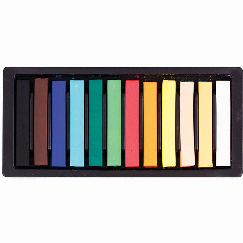 Image for MUNGYO SOFT PASTEL ASSORTED PACK 12 from Office Heaven