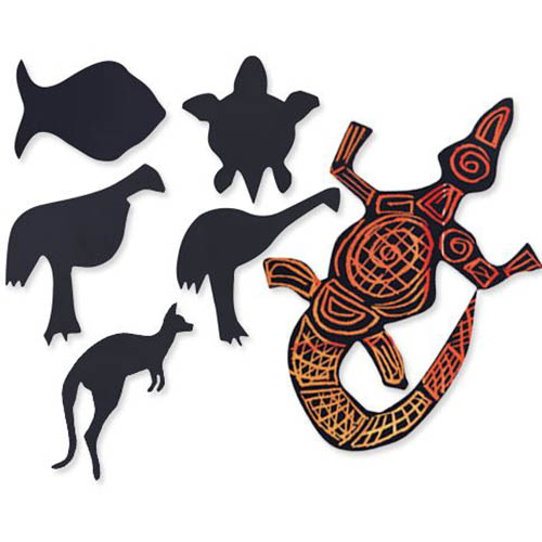 Image for ZART SCRATCH AUSTRALIAN ANIMALS 5 DESIGNS PACK 30 from Mitronics Corporation