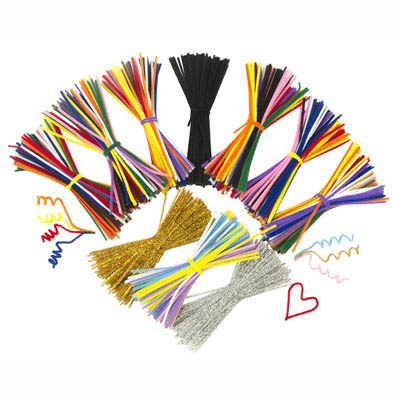 Image for EDUCATIONAL COLOURS CHENILLE STEMS 300MM ASSORTED PACK 1000 from Memo Office and Art