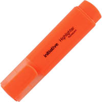 initiative highlighter chisel orange