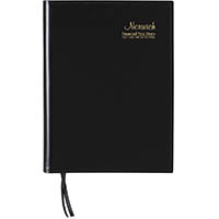 cumberland norwich 2024-2025 financial year diary day to page a4 black