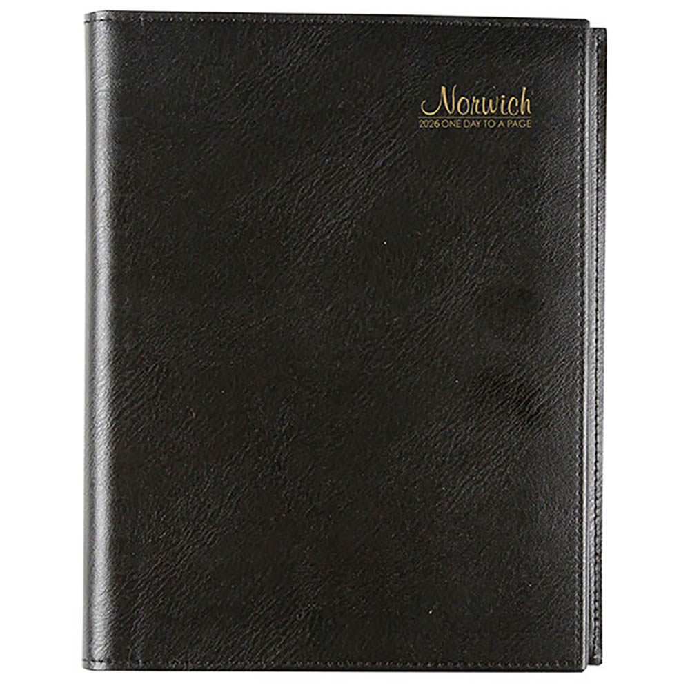 CUMBERLAND NORWICH 51S SPIRAL DIARY PVC DAY TO PAGE A5 BLACK |  | 7012611