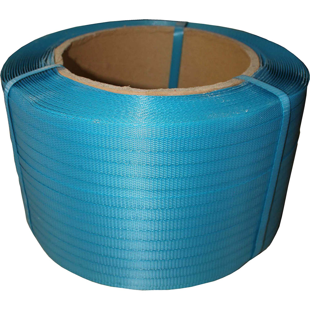 Image for CUMBERLAND POLYPROPYLENE STRAPPING 12MM X 3000M BLUE from Mercury Business Supplies