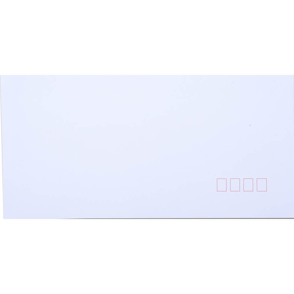 Image for CUMBERLAND DL ENVELOPES SECRETIVE WALLET PLAINFACE STRIP SEAL POST OFFICE SQUARES 80GSM 110 X 220MM WHITE PACK 25 from Office Heaven