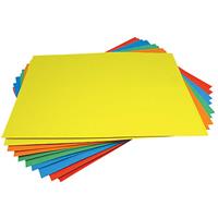 colourful days colourboard 200gsm a4 assorted colours pack 100