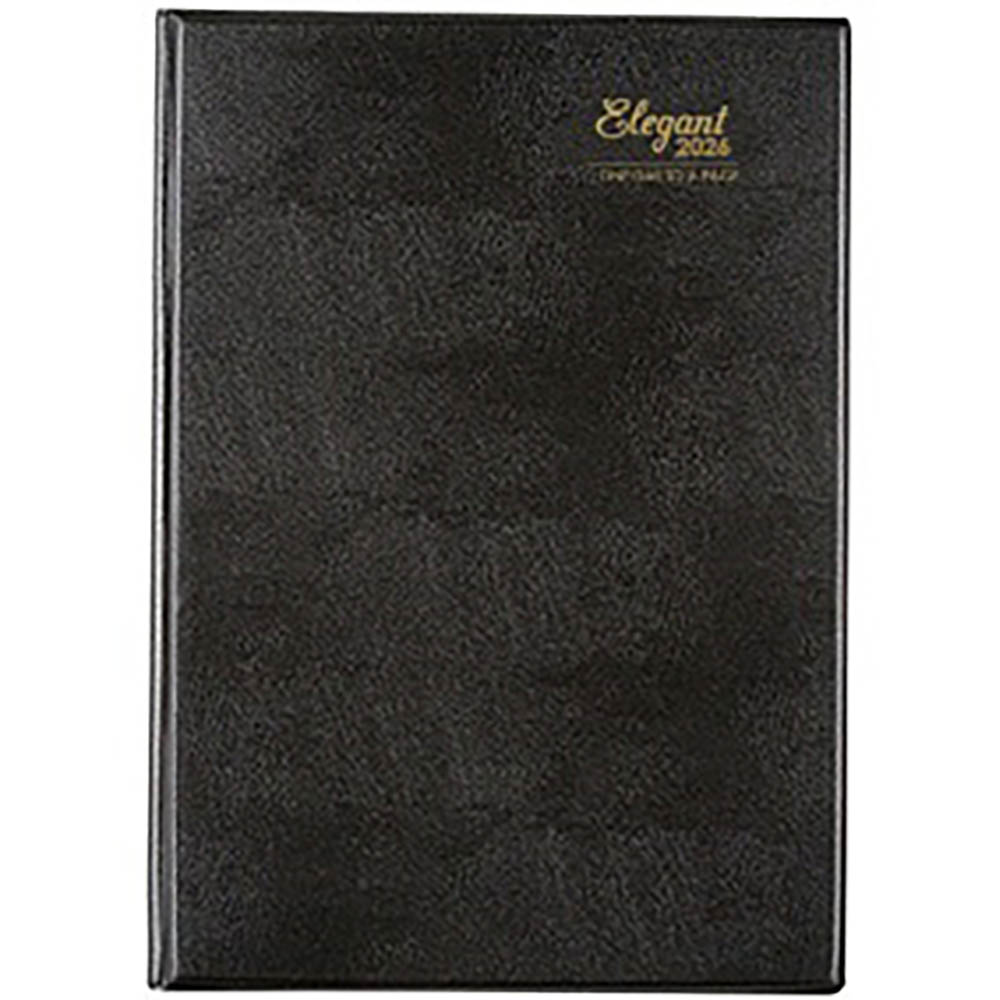 CUMBERLAND 41EPBK ELEGANT APPOINTMENT DIARY DAY TO PAGE A4 BLACK |  | 7001123i