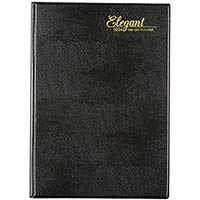 cumberland 41epbk elegant appointment diary day to page a4 black