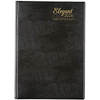 cumberland 51epbk elegant appointment diary day to page a5 black