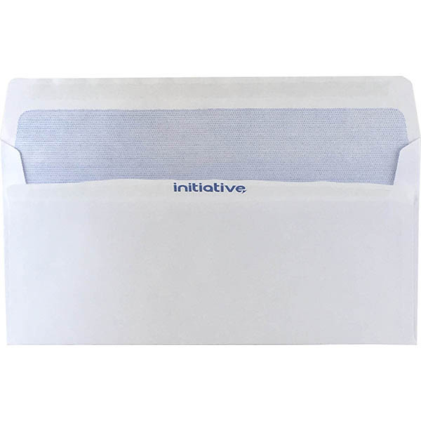 INITIATIVE DL ENVELOPES SECRETIVE WALLET PLAINFACE SELF SEAL 80GSM 110 X 220MM WHITE BOX 500 |  | 7056920i