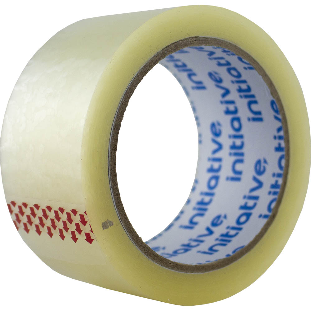 Image for INITIATIVE PACKAGING TAPE POLYPROPYLENE 48MM X 75M CLEAR from BusinessWorld Computer & Stationery Warehouse