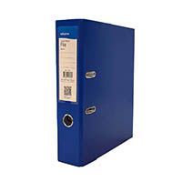 initiative lever arch file pp 70mm a4 blue