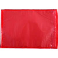 cumberland packaging envelope plain 165 x 115mm red pack 1000