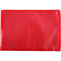 marbig professional packaging envelope plain 165 x 115mm red pack 1000