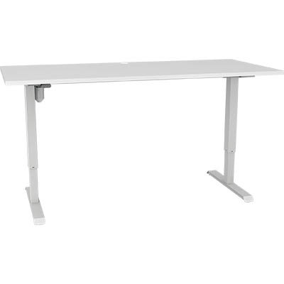 Image for CONSET 501-33 ELECTRIC HEIGHT ADJUSTABLE DESK 1500 X 800MM WHITE/WHITE from That Office Place PICTON