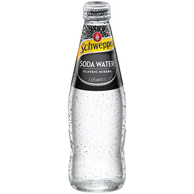 SCHWEPPES SODA WATER BOTTLE 300ML CARTON 24 |  | 7001600