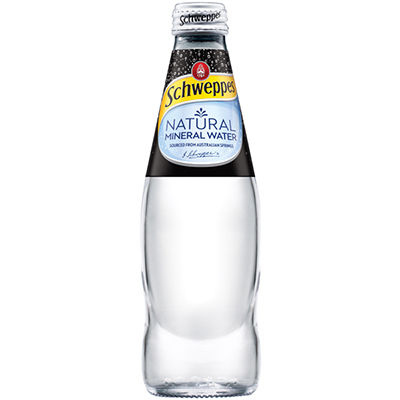 SCHWEPPES NATURAL MINERAL WATER BOTTLE 300ML CARTON 24 |  | 7008193