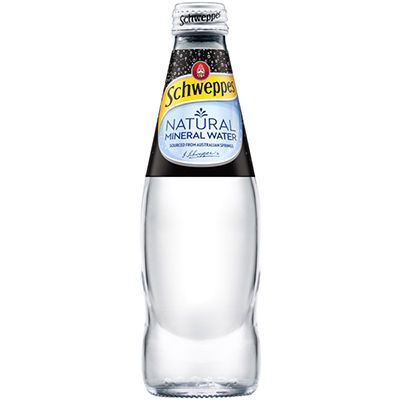 Image for SCHWEPPES NATURAL MINERAL WATER BOTTLE 300ML CARTON 24 from ALLBIZ Office Supplies