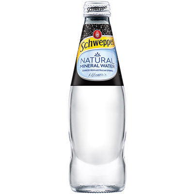 Image for SCHWEPPES NATURAL MINERAL WATER BOTTLE 300ML CARTON 24 from Mercury Business Supplies