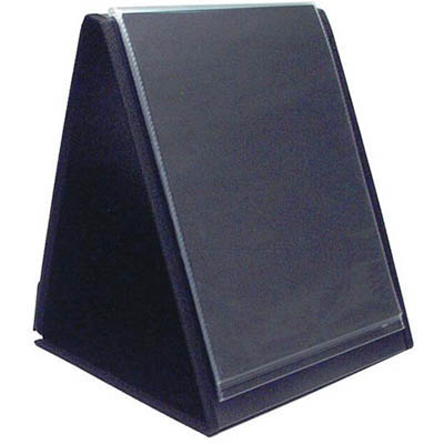 Image for COLBY EASEL DISPLAY ALBUM PORTRAIT 20 POCKET A4 BLACK from Mercury Business Supplies