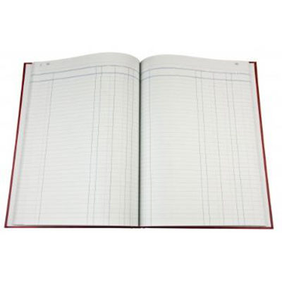 COLLINS 3880 SERIES ACCOUNT BOOK 3 MONEY COLUMN PAGED TREBLE CASH 84 LEAF A4 RED |  | 7009447i