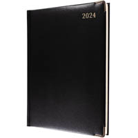 debden classic manager 1200.u99 diary day to page 260 x 190 mm black