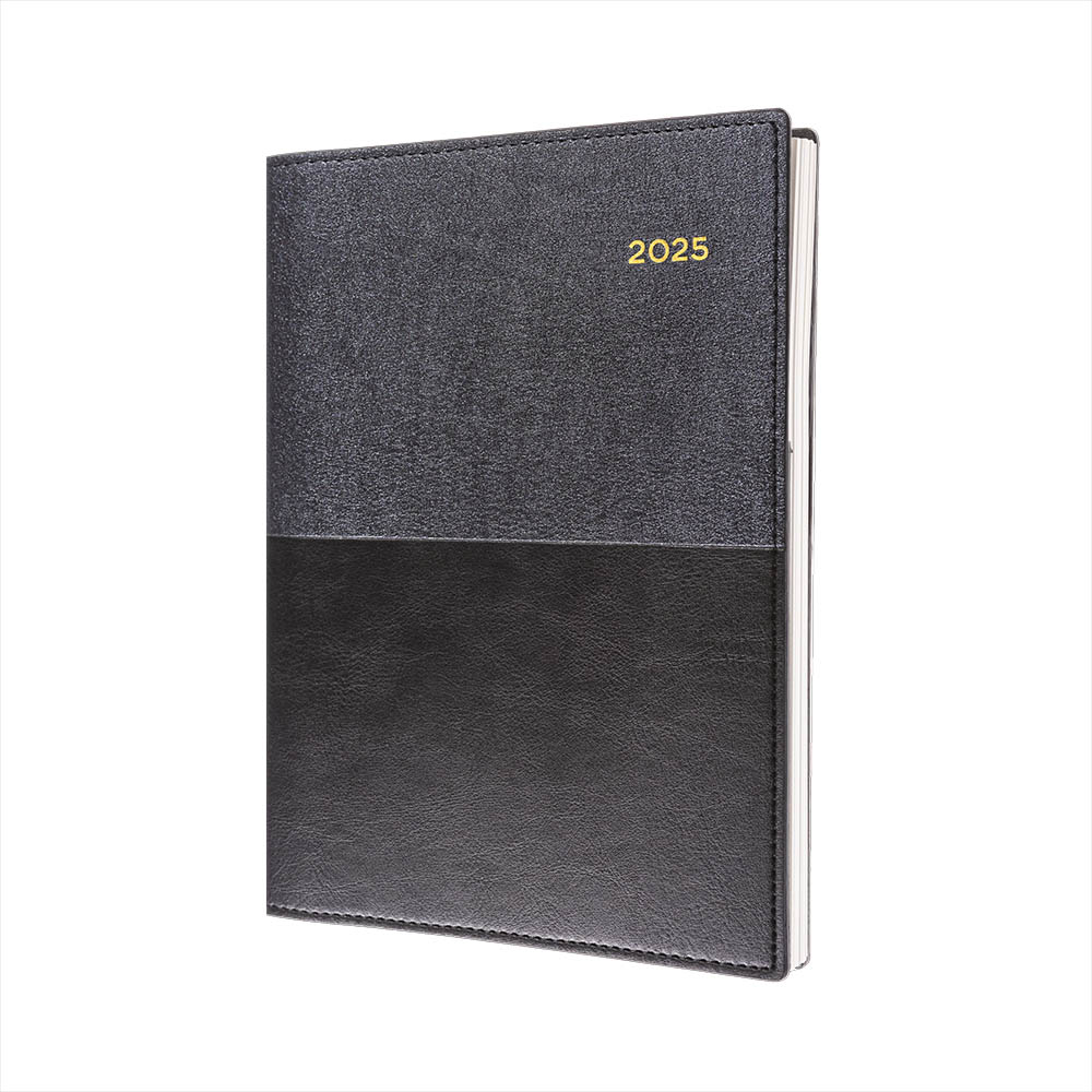 COLLINS VANESSA 185.V99 DIARY DAY TO PAGE A5 BLACK |  | 7000664