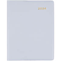 collins belmont colours pocket 337p.v98 diary with pencil week to view a7 grey