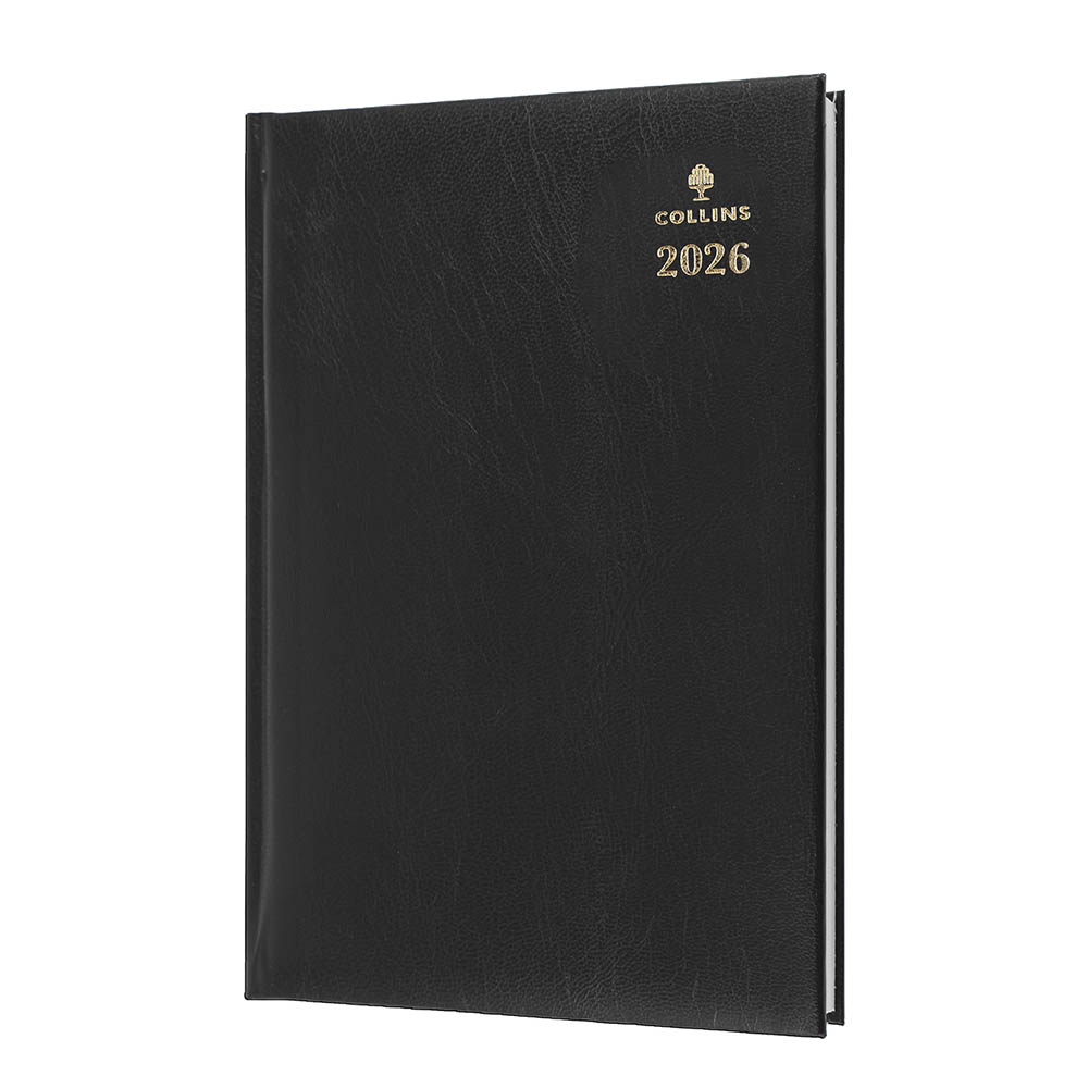 COLLINS STERLING 344.P99 DIARY WEEK TO VIEW A4 BLACK |  | 7000578