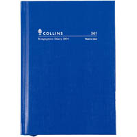 collins kingsgrove 361.p59 diary week to view a6 blue